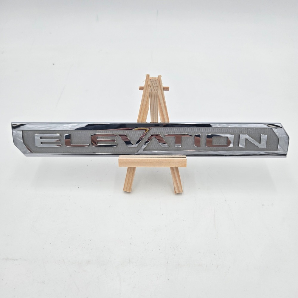 2019-2023 GMC Sierra Elevation Tailgate Emblem Badge OEM
